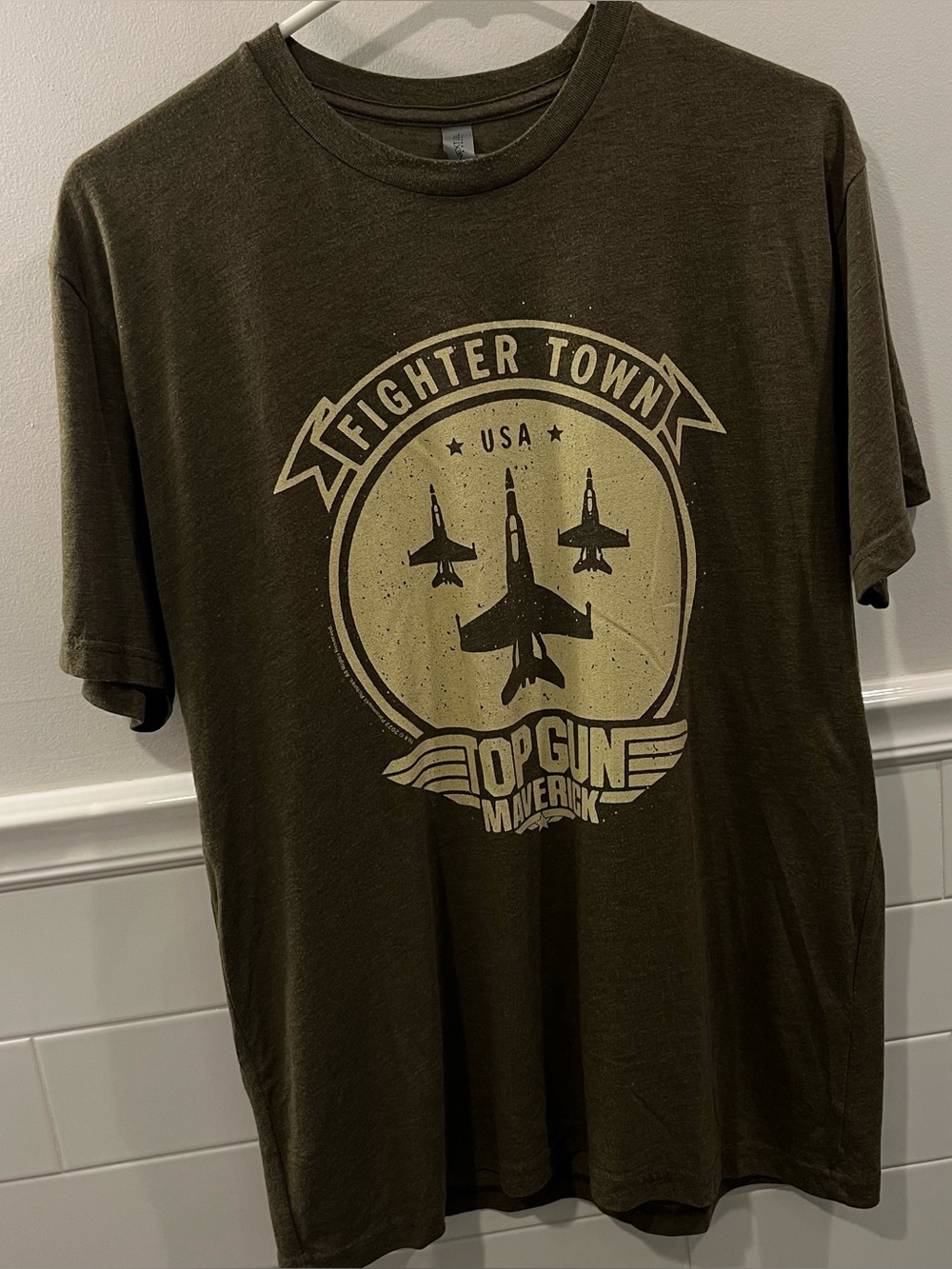 Top Gun Maverick Fighter Town USA T-Shirt